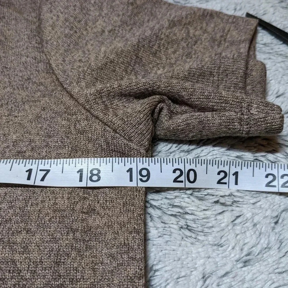 Arc'teryx Dress Laina Tan Brown Shift Mock Neck Sweater Dress XS - Picture 6 of 8